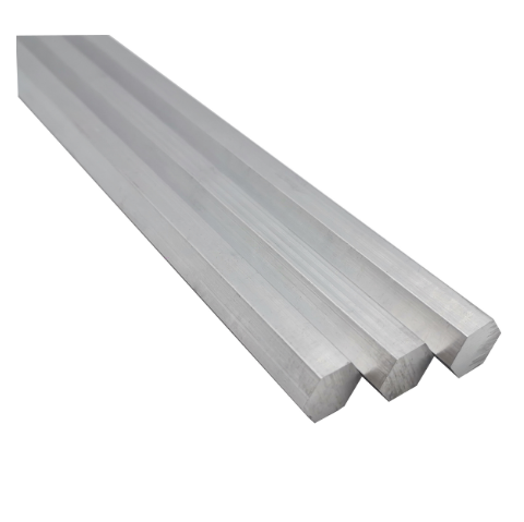 1” 6061 T6 Aluminum Hex Bar – 36” Length, ASTM B221, Solid Hexagonal Bar