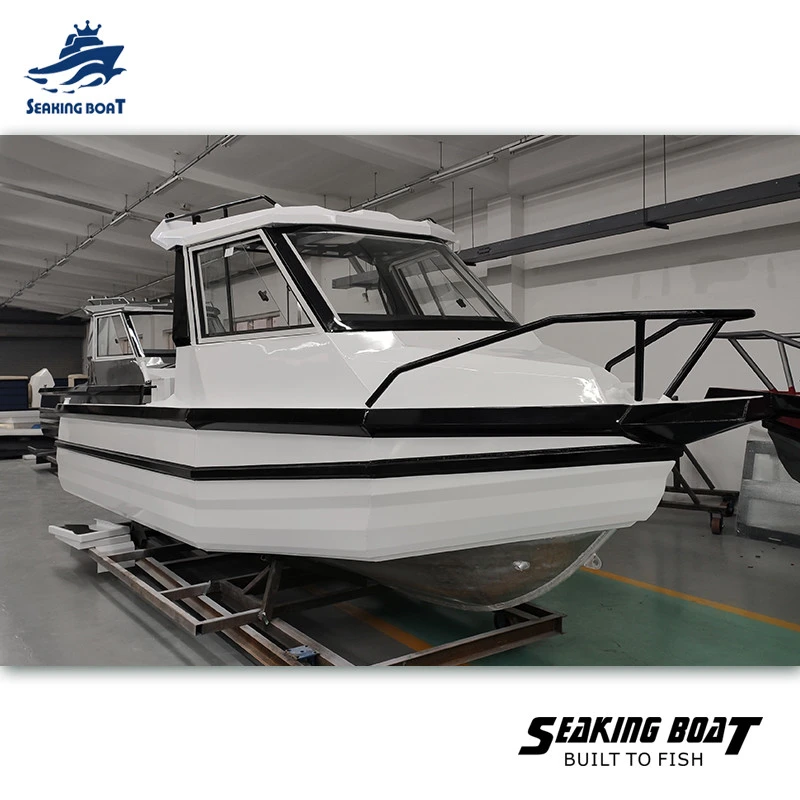 6.2m Rugged Fully-Welded 20ft Aluminum Pleasure Sports Cruiser Fishing Cabin Boat