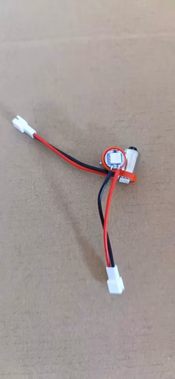 6.3V Ba9s Bayonet 5050SMD 1LED Red Color LED Car Mini Light 12V Lamp with 6cm Wire for Pinball Machine