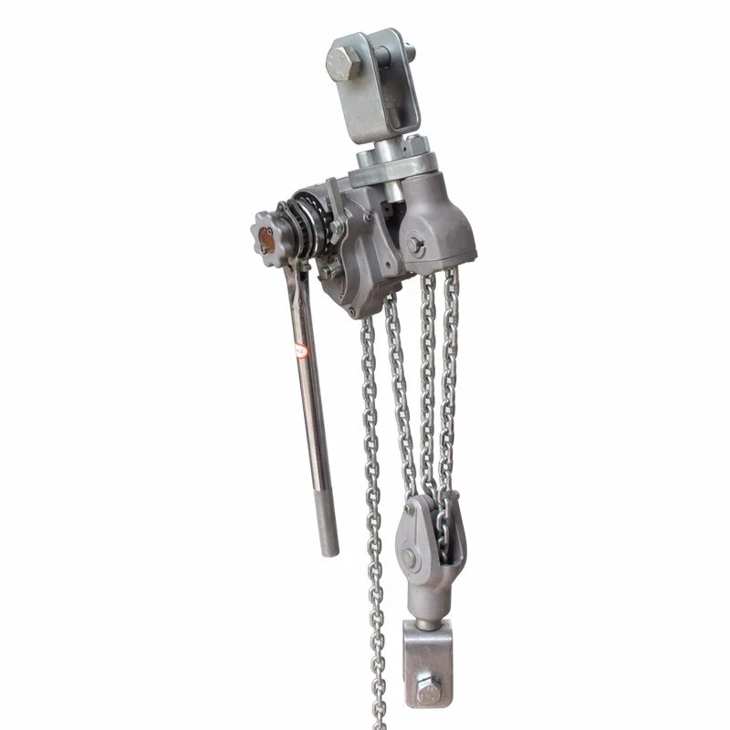 6Ton Aluminium Alloy  Manual Lever Chain Hoist Chain Block Lever Hoist