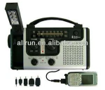 7 BANDS AND FLASHLIGHT CHARGER SOLAR NOAA RADIO  FM AM pocket
