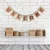 Import 7 Flags Sign WELCOME Jute Garland Banner Handmade Rustic Burlap Bunting Flags Christmas Wedding Decorations Event Party Supply from China