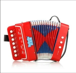 7 key 2 bass 14 tones cheap diatonic music accordion for sale
