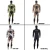 Import 7mm Scuba Diving Suit Freediving fullsuit Camouflage spearfishing wetsuit from China