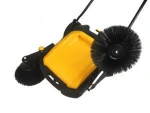 980 Manual Hand Push Road  Sweeper Unpowered  Workshop Sweeping Machine Manual sweeper