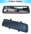 Import 9.8inch Full Touch Screen Dual Lens Waterproof Car Dvr Video Recorder Camera 1080p Rearview Mirror Dash Cam With Night Vision from China