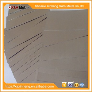 99.95% High Quality 0.1mm thickness Tungsten Foil Made in China