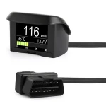 A202 Automobile On-board Computer Car Digital  Computer Display Speed Fuel Consumption Temperature Gauge OBD2 Scanner