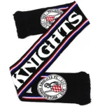 Acrylic knit football scarf fan scarf