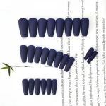 Acrylic Press on Toe Nails Packaging Boxes Private Label Artificial Fingernails Press on Nails with Design