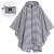 Import Adults Gray Long EVA Raincoat with Hood Custom Raincoat from China
