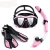 Import Adults High Quality Dry Top Anti Fog Snorkel Scuba Snorkel Tube Diving Mask Swimming Goggles Diving Fins Set from China