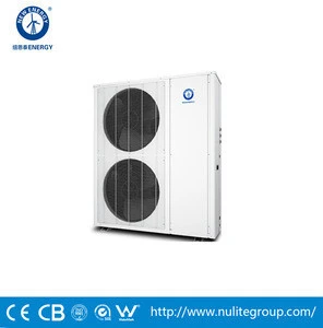 air to water 30kw dc inverter heat pump for heating cooling with water pump