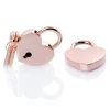 AJF big promotional holiday gift rose gold small box key heart lock