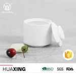  wholesale ceramic elegent restaurant chili sauce sugar pot with lid