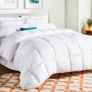 All-Season Reversible Hypoallergenic Down Alternative Quilted Comforter