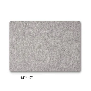All win deer 17 x 14 inch grey Wool Ironing Pad for Quilting and Ironing Station