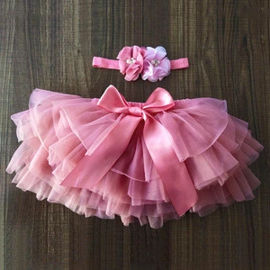 ALSW485 Baby Girls Tutu Skirt Fluffy Children Ballet Kids Pettiskirt Baby Tulle Party Dance Skirts