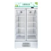 Aluminum Alloy Door Frame Dual Layer Glass Self-Closing Door Direct Cooling Drink and Food Refrigerated Display Cases