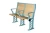 Import Aluminum Alloy School Furniture Arm Chair  With Writing Board from China