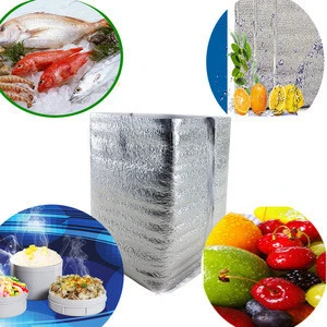 Aluminum foil EPE insulated cooler bag Thermal for food/fruit/wine