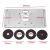 Import Aluminum Router Table Insert Plate Multifunctional Engraving Machine Wood Flip Panel with 4 Rings for Woodworking Benches from China
