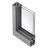 Import aluminum window door profile extrusion section details from China
