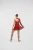 Import ANNA SHI 2021 Performance wear Jazz  Dancewear Costumes Lyrical Asymmetrical mesh dress  dance costume from China