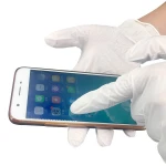 Anti-perforation Texture Surface Synthetic Cleanroom Glove Custom Powder Free Nitrile Safety+Gloves Malaysia