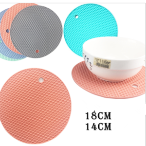 Anti-slip mat dish cup heat proof pads kitchen silicone hot pads
