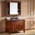 Import Antique American Style  Red Oak Customized Bathroom Vanity from China