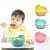 Import Antislip Sucker Design Baby Bowl Food Grade Silicone Cartoon Snail Food Supplement Bowl Infant Feeding tableware Children Dishes from China