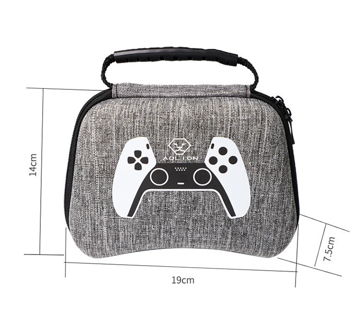Aolion Hard Shell Storage Carrying Case For PS5 Controller Protective Game Carry Bag Video Game Accessories