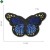 Import Apparel Garment Accessories Patches Colorful Butterfly Patch Embroidery Hat Patches For Clothing Applique from China