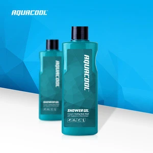 AQUACOOL BLUE SHOWER GEL Sports refresh cooling shower gel body wash