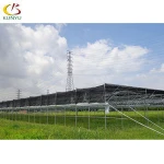 Arch roof type shading net house  woven shade net  greenhouse  for plant growing
