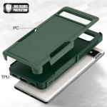 Armor Bumper Rugged Phone Case TPU PC Hybrid Back Cover Anti Shock Mobile Cases For Google Pixel 7 6A 5A 4A Back Cover Cases