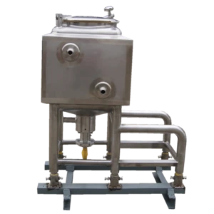 ASME 50 gallons flour products ,juice machine/cosmetic machine equipment/high speed emulsification machine