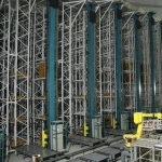 ASRS Warehouse System Stack Crane Automated Storage And Retrieval System