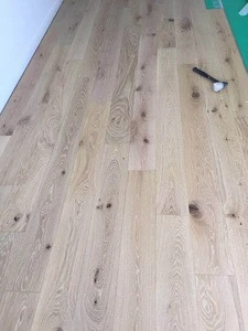 Australia TOP Selling Natural White Brushed Oak Engineered Wood Flooring Underfloor Heating Floors
