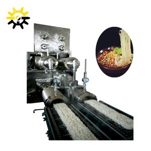 Automatic Dried Instant Rice Vermicelli Extruding Machine/Industrial Non-fried Grain Instant Noodle Manufacturing Plant