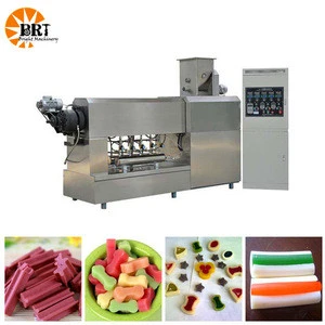 automatic pet chews and dog treats making extrusion machine pet treat processing line price