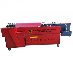 Automatic steel pipe straightening machine, rust removal and painting all-in-one machine steel pipe scaffold