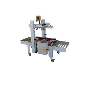 Automatic type Case Carton Box Closing Taper Sealing Strapping Machine from Machinery