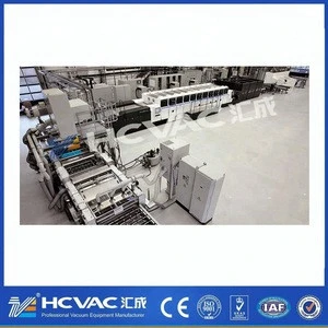 Automatic Vacuum Sputtering Coating Line Glass Coating Production and Manufacturing Line ito glass sputtering line