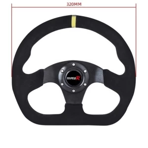 Available for all car models Private custom suede material custom steering wheel