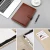 Import B5 expanding file folder business office supplies writing pad folder multi-function leather clip folder from China