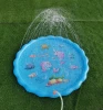 Baby water mat with customized pattern fountain in stock