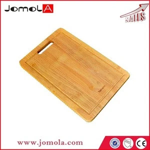bamboo cutting board&bamboo chop block with handle R36018