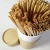 Import Bar accessories natural biodegradable tea disposable wheat drinking straw for coffee juice from China